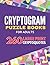 260 Cryptograms Puzzle Book...