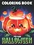 Midnight Halloween Coloring Book by Debby Jones