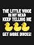 Notebook: The little voice in my head keeps telling me get more ducks: Journal Notebook A Perfect Gifts For All Ages All Genders| 100 Pages, 8.5x11 Inches