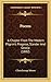 Poems: A Chapter From The Modern Pilgrim's Progress, Slander And Gossip (1882)