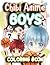 Chibi Anime Boys Coloring B...