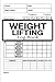 log book for weight lifting...
