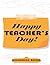 Happy Teacher Day Coloring ...