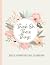 Think On These Things Biblical Affirmation Floral Coloring Bo... by Grace Marie