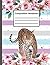 Composition Notebook: Pretty Leopards Wide Ruled Paper Notebook Journal, Cute Blank Lined Leopards Workbook for Teens Kids, Students Gift for Home ... Composition Notebook, Birthday Christmus Gift