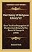 The History Of Religious Li...
