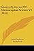 Quarterly Journal Of Micros...