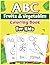 ABC Fruits & Vegetables Coloring Book For Kids by Jennifer York