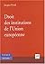 Droit des institutions de l...