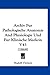 Archiv Fur Pathologische An...