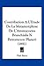 Contribution A L'Etude De La Metamorphose De L'Ammocoetes Bra... by Paul Bujor