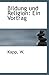 Bildung und Religion: Ein V...