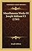 Miscellaneous Works Of Joseph Addison V3 (1765)
