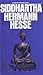 Siddhartha by Hermann Hesse