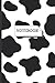 Notebook Dairy Cow Motifs: ...