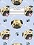 Cute Pugs Composition Noteb...