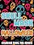 Skull Mask Halloween Colori...