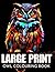 Large Print Owl Coloring Bo...