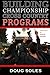 Building Championship Cross Country Programs