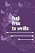 FEEL FREE TO WRITE by Sapna Sharma
