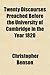 Twenty Discourses Preached ...