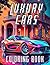 Luxury cars coloring book