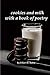 cookies and mIlk with a book of poetry by Elliot M. Rubin