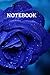 notebook: droplet blue rose...