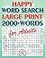 Happy Large Print Word Sear...