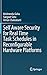 Self Aware Security for Real Time Task Schedules in Reconfigurable Hardware Platforms