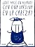 ¿Qué hace un hombre con una sardina en la cabeza?