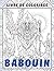 Babouin - Livre de coloriage by Gabrielle Morin