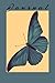 Vintage butterfly Journal, ...