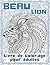 Beau lion - Livre de colori...