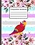 Composition Notebook: Pretty Parakeets Wide Ruled Paper Notebook Journal, Cute Blank Lined Parakeets Workbook for Teens Kids, Students Gift for Home ... Composition Notebook, Birthday Christmus Gift