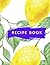 Recipe book: Blank recipe n...