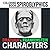 Draculα & Frankensteín Characters Spiroglyphics Coloring Book by Beatrice Sharp