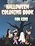Halloween Coloring Book For...