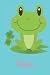 Frog notebook: Cute frog no...