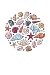 Seashell Collector Lined Notebook by Alex Samms