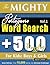 THE MIGHTY PORTUGUESE WORD SEARCH - 500 PUZZLES FOR KIDS by Delta Classics