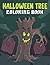 Halloween Tree Coloring Boo...