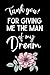 Thank You For Giving Me The...
