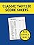 Yahtzee Score Sheets: 140 C...
