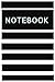 Notebook: Premium Black & White Design With 120 Unique Page Layout.