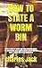 HOW TO STATE A WORM BIN by CHARLES JACK