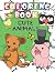 Cute Animals Coloring Book:...