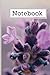 Purple Notebook: Purple flo...