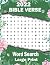 2022 Bible Verse Word Search Large Print by Ann Morrison