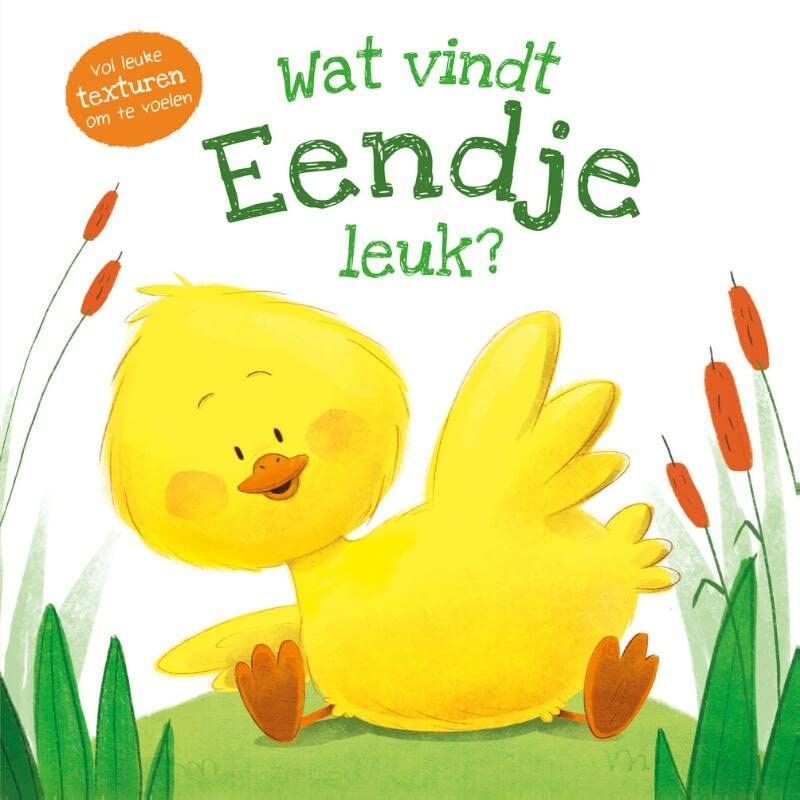 Wat vindt eendje leuk?: vol leuke texturen om te voelen (Wat vindt ... leuk?) (Dutch Edition)